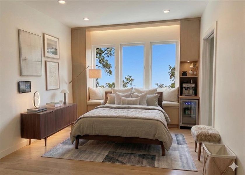 Furnished interior view inside a new home in , Buford (Image 13).