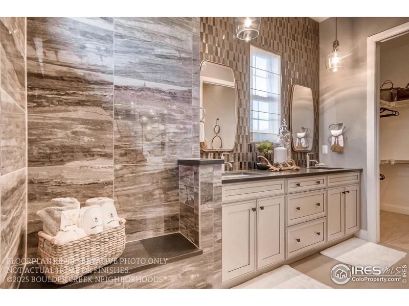 Furnished interior view inside a new home in , Broomfield (Image 25).