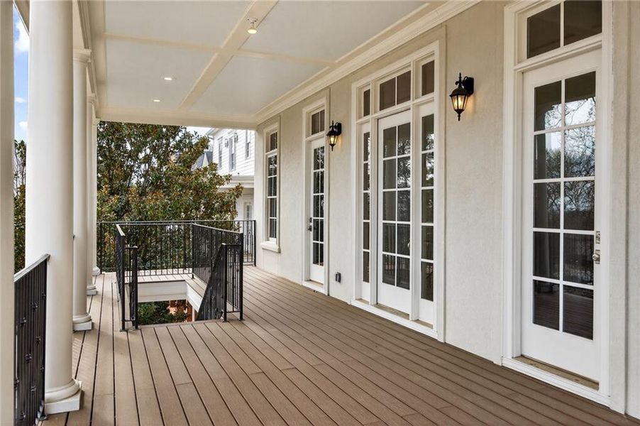 Exterior details and patio area of a home in , Smyrna (Image 28).