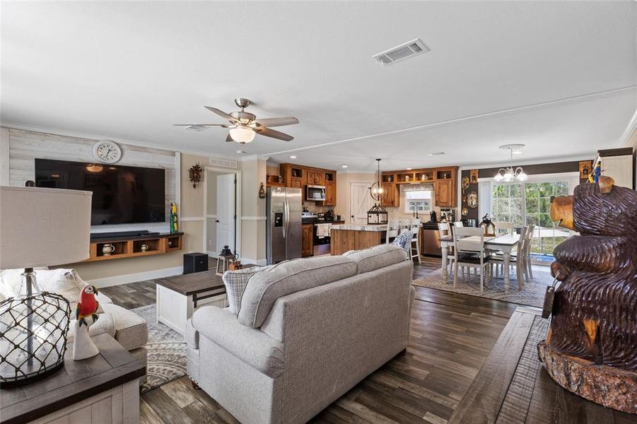 Furnished interior view inside a new home in , Morriston (Image 17).