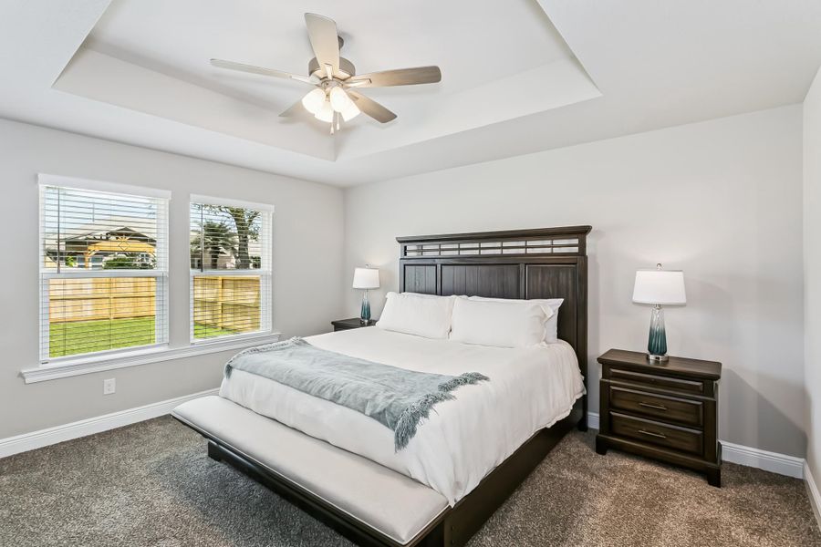 Furnished interior view inside a new home in Buckeyes Landing, Navarre (Image 33).