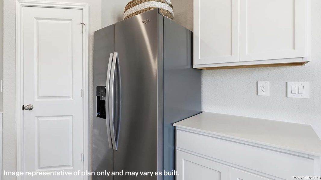 Close-up of interior finishes inside a home in Riverstone at Westpointe, San Antonio (Image 18).