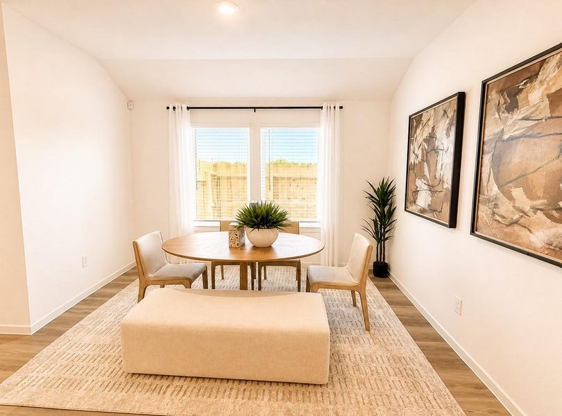 Furnished interior view inside a new home in , Houston (Image 15).