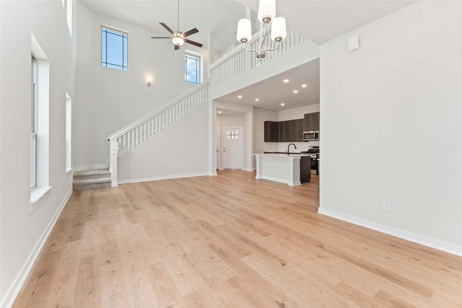 Spacious, unfurnished interior of a new home in The Landing, New Caney (Image 15). Spacious, unfurnished interior of a new home in The Landing, New Caney (Image 15).