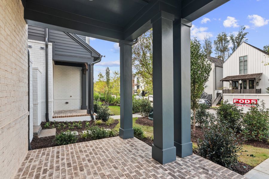 Representative exterior details of a home built from the The McCollum by The Providence Group in Park Walke, Alpharetta (Image 29).