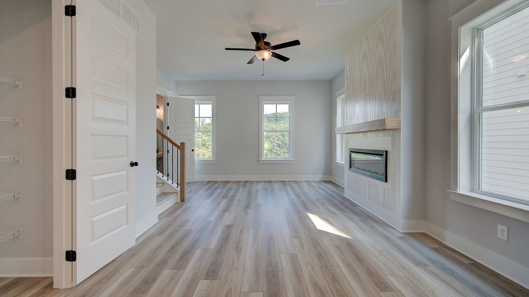 Furnished interior view inside a new home in Barrett Pointe, Kennesaw (Image 14).