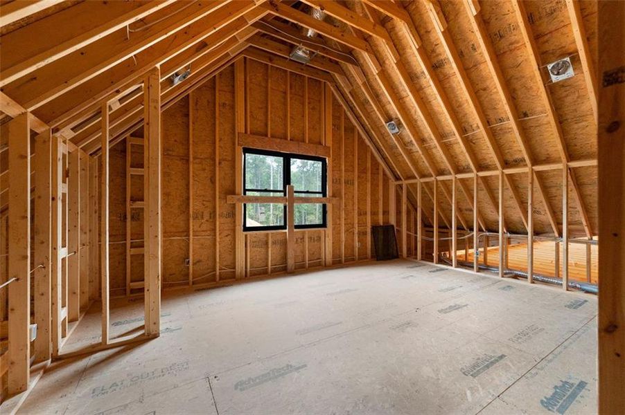 In-progress construction of a new home in , Kingston, GA (Image 21).