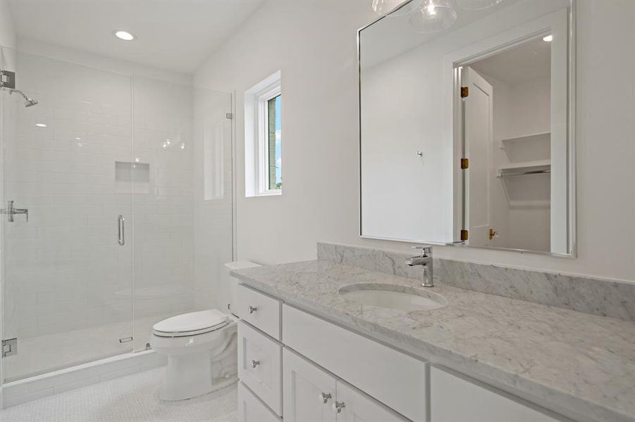 Furnished interior view inside a new home in , Dallas (Image 5).