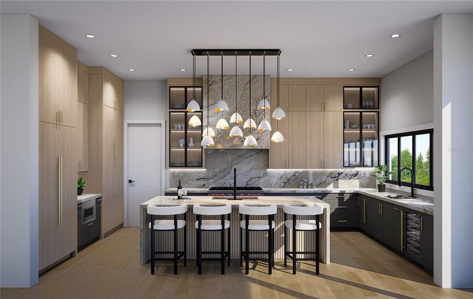 Furnished interior view inside a new home in , Tampa (Image 4).