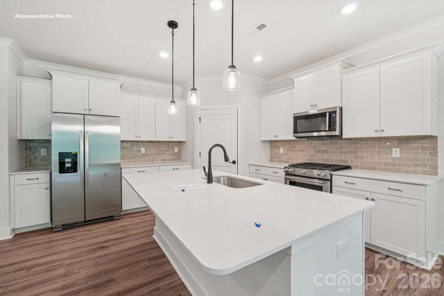 Furnished interior view inside a new home in Westport, York (Image 3).