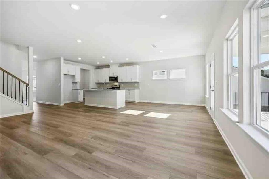 Spacious, unfurnished interior of a new home in Parkside at Grayson, Grayson (Image 29).