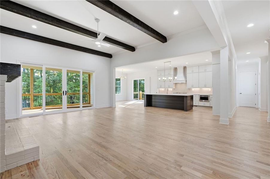 Spacious, unfurnished interior of a new home in , Marietta (Image 19). Spacious, unfurnished interior of a new home in , Marietta (Image 19).