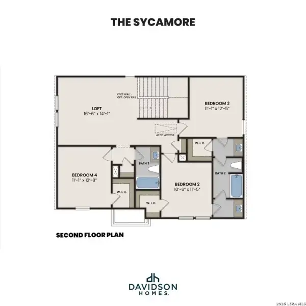 2D floor plan layout of this home in Saddle Creek Ranch, Cibolo, TX (Image 4).