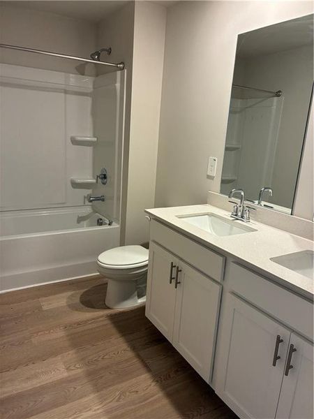 Furnished interior view inside a new home in Hamilton Crossing, Buford (Image 5).