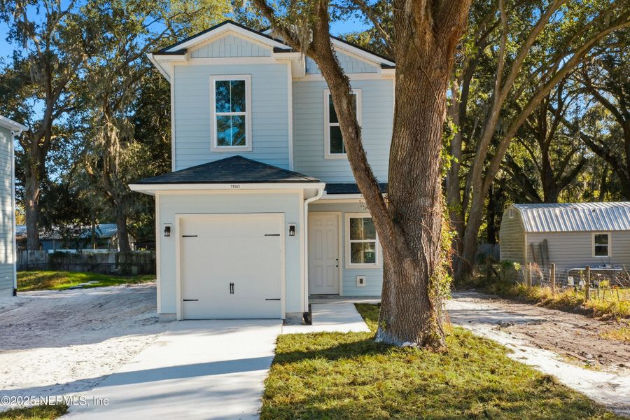 Front exterior of a new home in , Jacksonville, FL, highlighting curb appeal (Image 2). Front exterior of a new home in , Jacksonville, FL, highlighting curb appeal (Image 2).