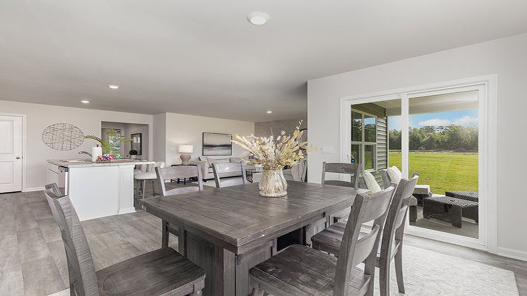 Furnished interior in a model home at Cottonwood Place in Tabor City (Image 9).