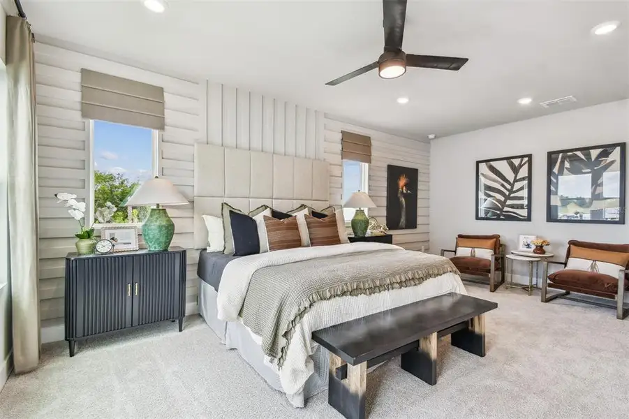 Furnished interior view inside a new home in North River Ranch – Townhomes, Parrish (Image 12).