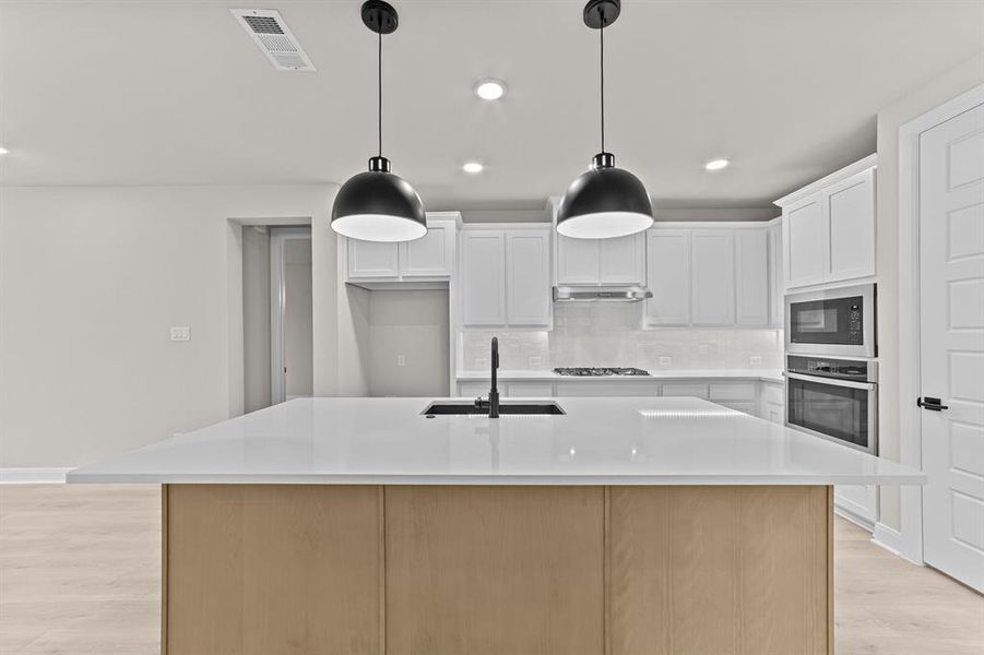 Furnished interior view inside a new home in Treeline, Justin (Image 10). Furnished interior view inside a new home in Treeline, Justin (Image 10).