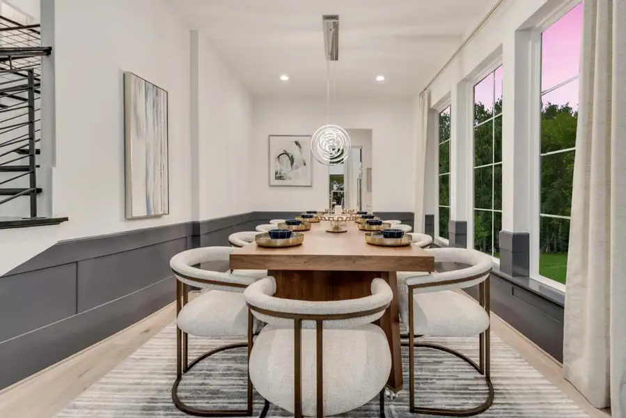 Representative furnished interior of a home built from the Grand Silverleaf by Grand Homes in Grand Oaks, Celina (Image 6).
