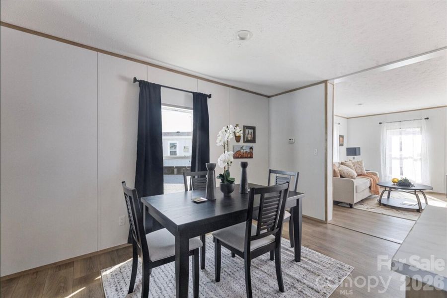 Furnished interior view inside a new home in , Hays (Image 11).