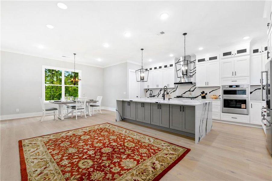 Furnished interior view inside a new home in , Brookhaven (Image 31).