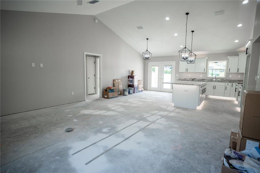 In-progress construction of a new home in , Dunnellon, FL (Image 25).