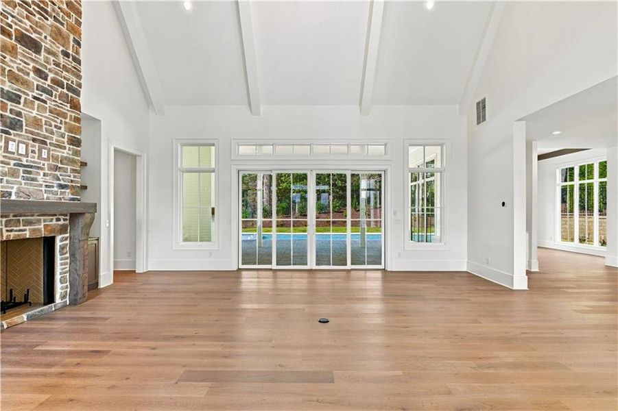 Spacious, unfurnished interior of a new home in , Dawsonville (Image 33).