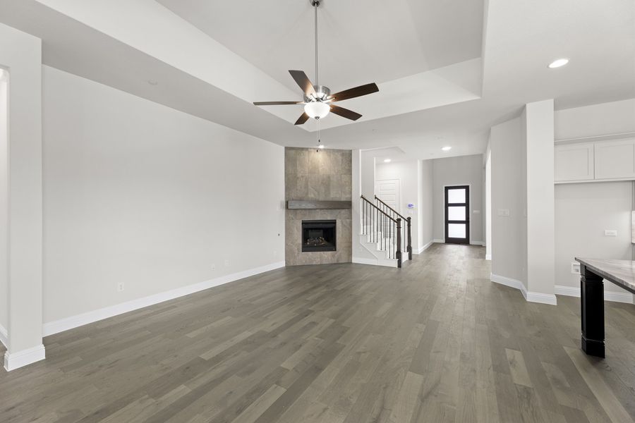 Spacious, unfurnished interior of a new home in Providence Cove, McKinney (Image 22). Spacious, unfurnished interior of a new home in Providence Cove, McKinney (Image 22).