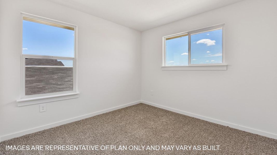 Spacious, unfurnished interior of a new home in Frontier, Mustang Ridge (Image 25).