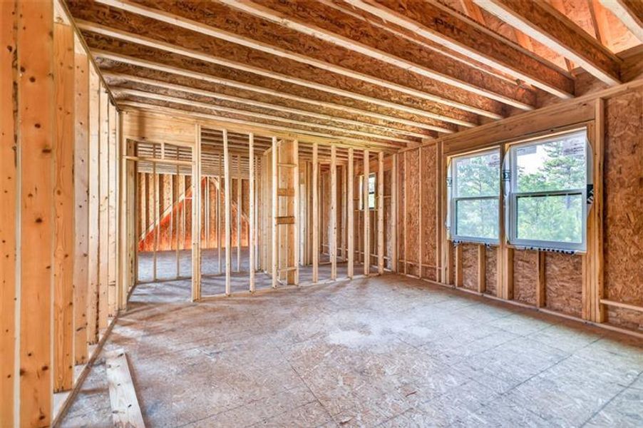 In-progress construction of a new home in , Monticello, GA (Image 16).