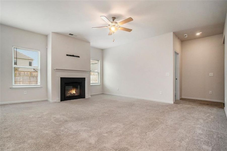Spacious, unfurnished interior of a new home in , Cartersville (Image 23).