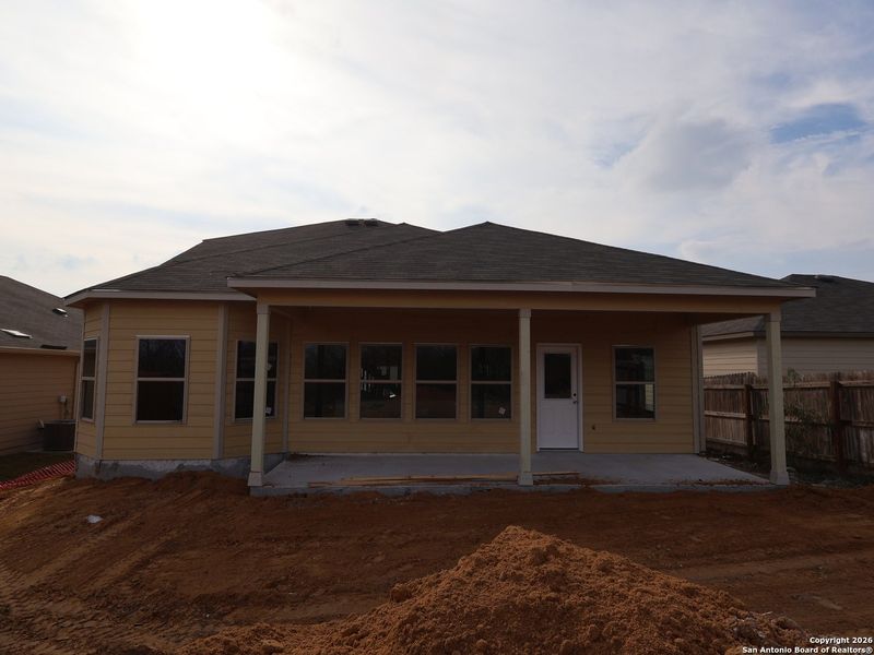 In-progress construction of a new home in Greenspoint Heights, Seguin, TX (Image 26).