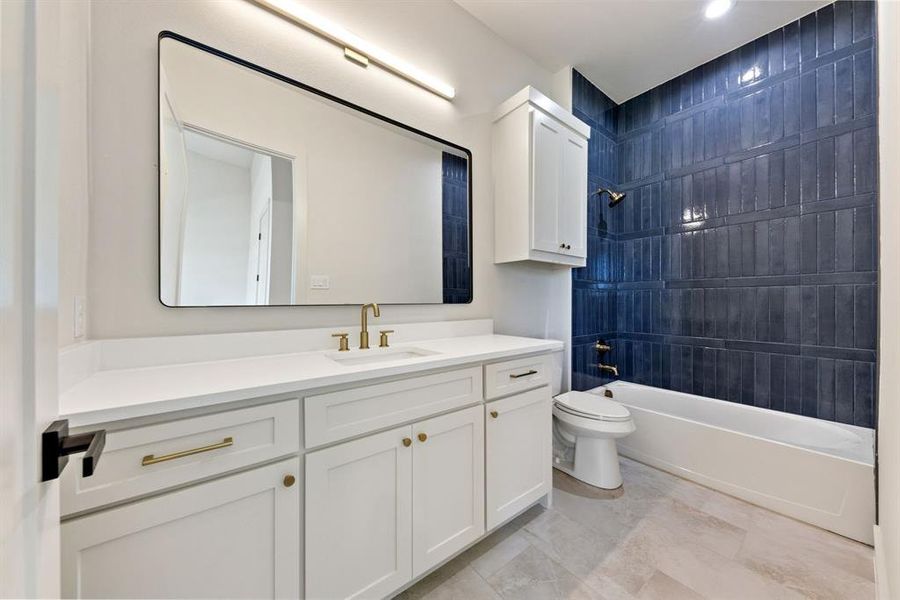 Furnished interior view inside a new home in , Red Oak (Image 9).