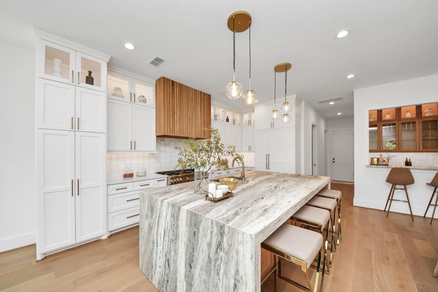 Furnished interior view inside a new home in , Houston (Image 6).