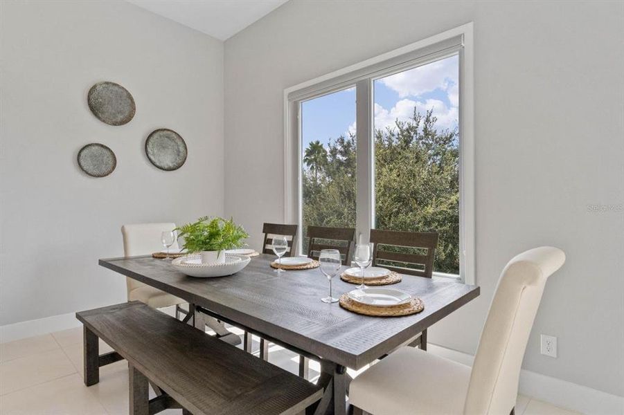 Furnished interior view inside a new home in , Kissimmee (Image 14).