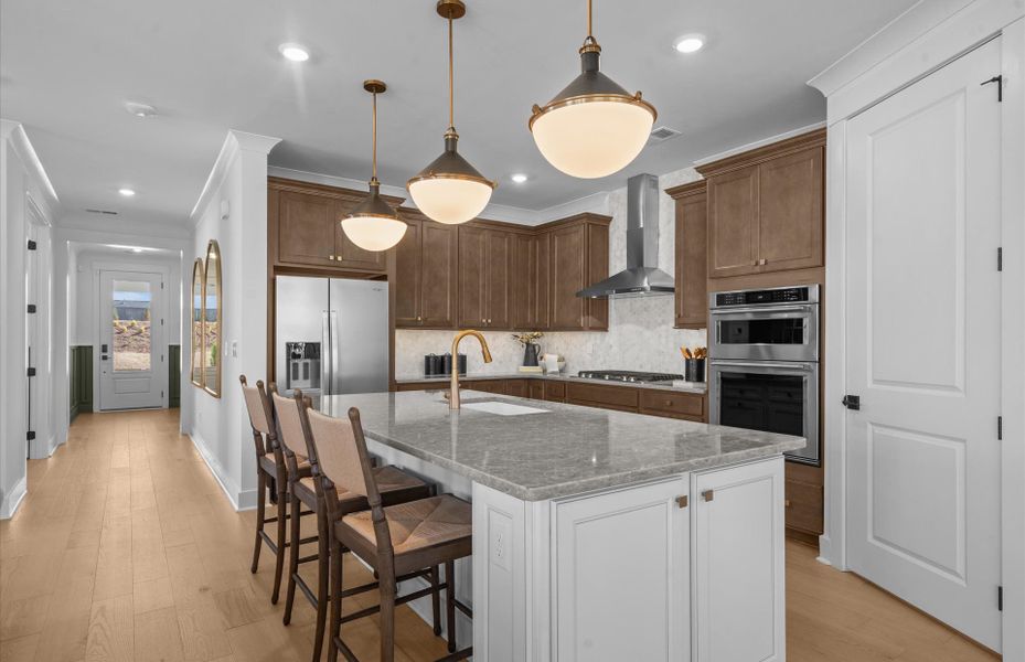 Representative furnished interior of a home built from the Mystique by Del Webb in Del Webb Southern Oaks, Newnan (Image 5).