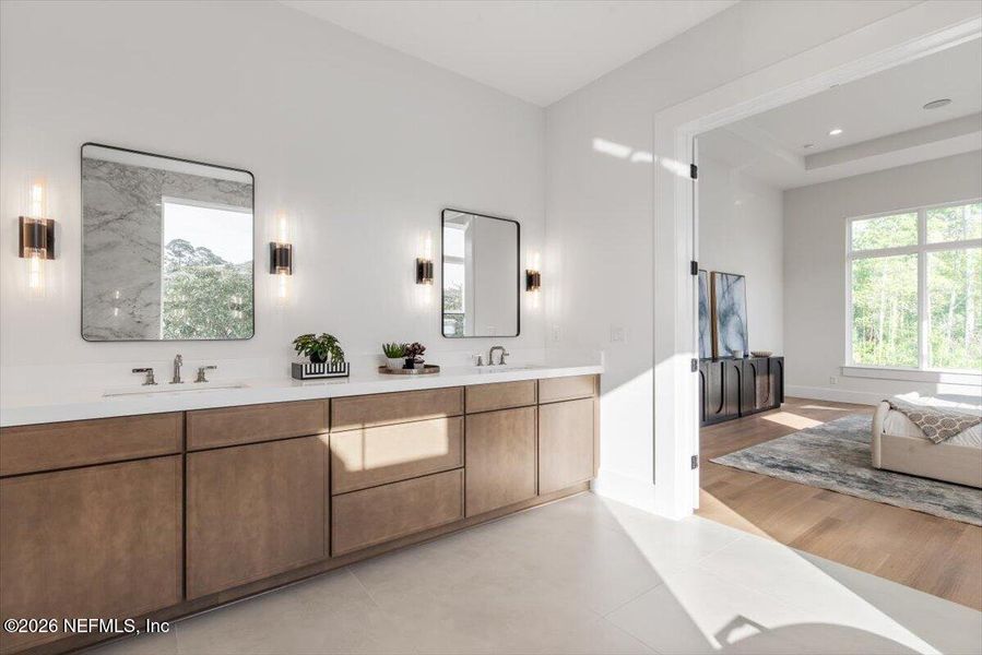 Furnished interior view inside a new home in Tamaya, Jacksonville (Image 18).
