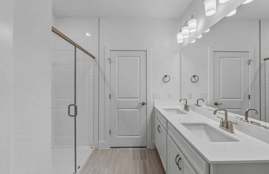 Furnished interior view inside a new home in Saddleback at Santa Rita Ranch, Liberty Hill (Image 9).