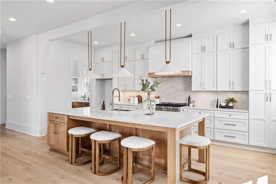 Furnished interior view inside a new home in Echo at Crabapple, Milton (Image 21).