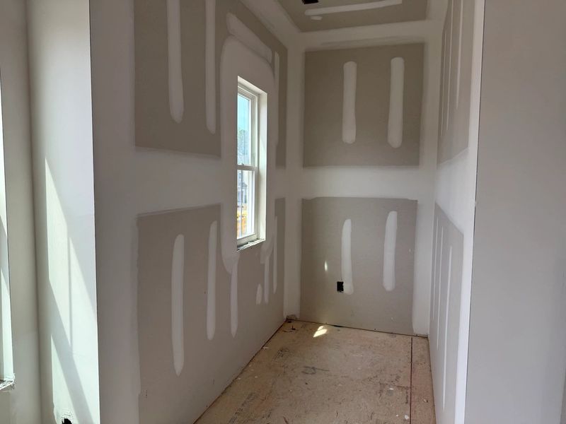 In-progress construction of a new home in The Point, Rolesville, NC (Image 20).