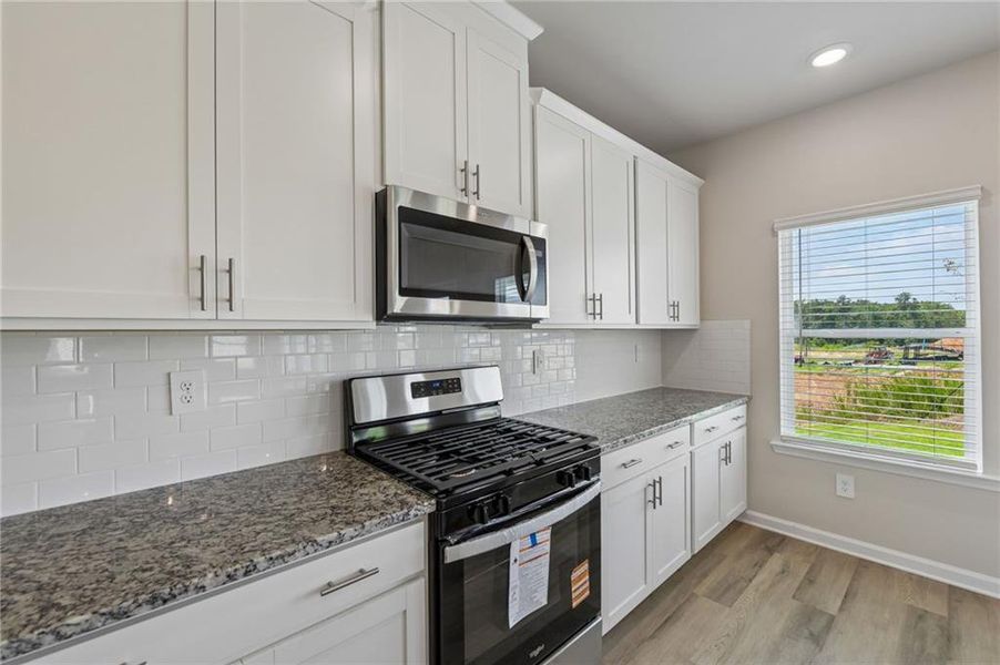 Furnished interior view inside a new home in Preserve at Mountain Creek, Pendergrass (Image 13).