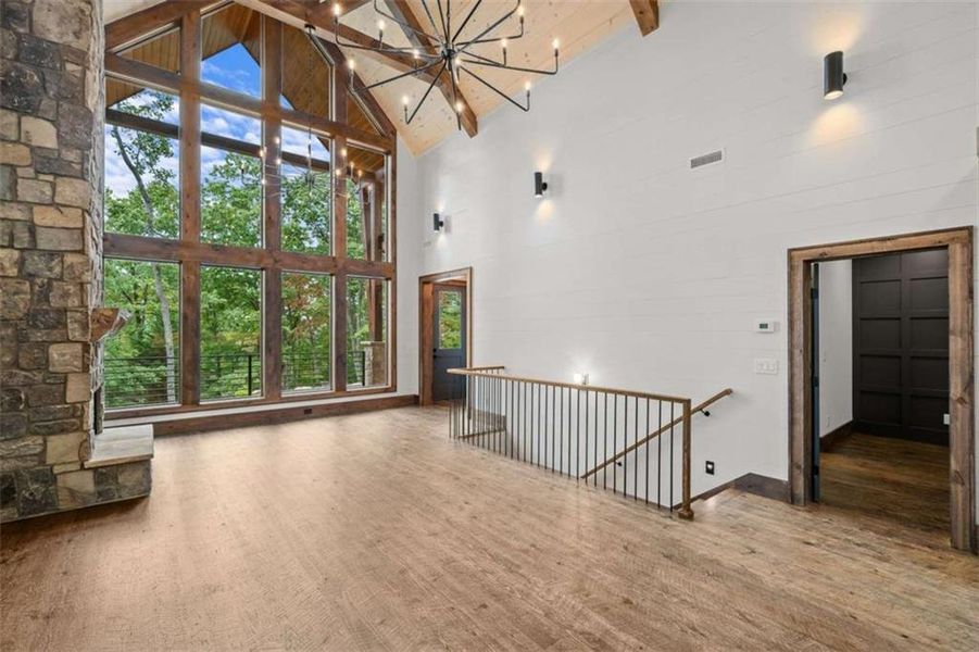 Spacious, unfurnished interior of a new home in , Young Harris (Image 24).