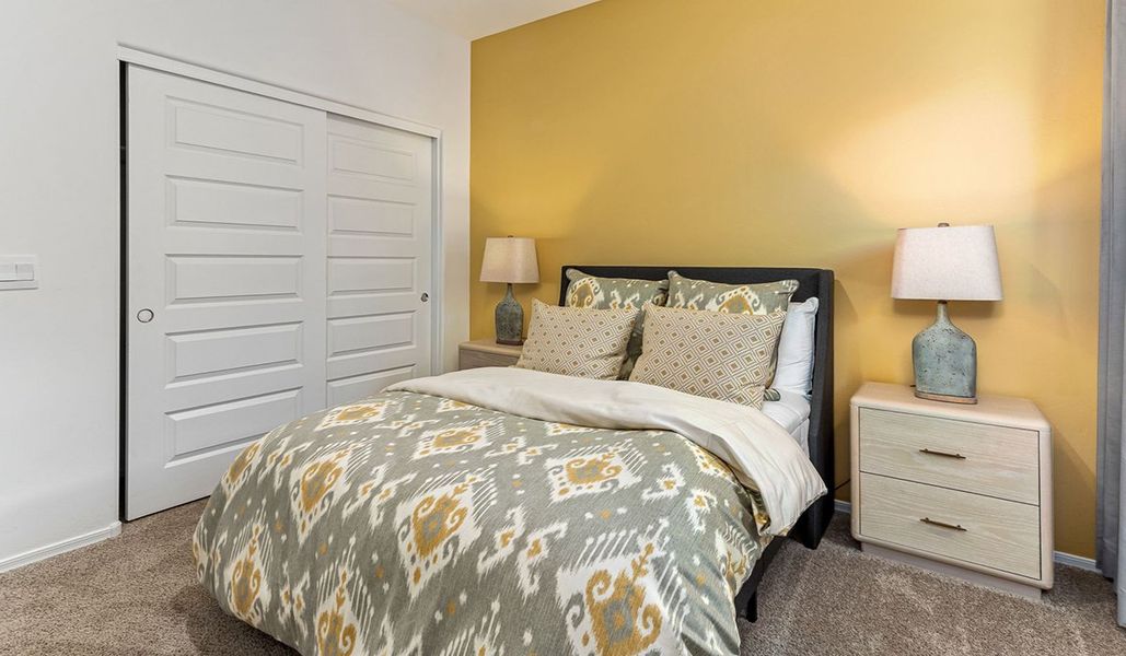 Furnished interior view inside a new home in Saguaro Bloom, Marana (Image 27). Furnished interior view inside a new home in Saguaro Bloom, Marana (Image 27).