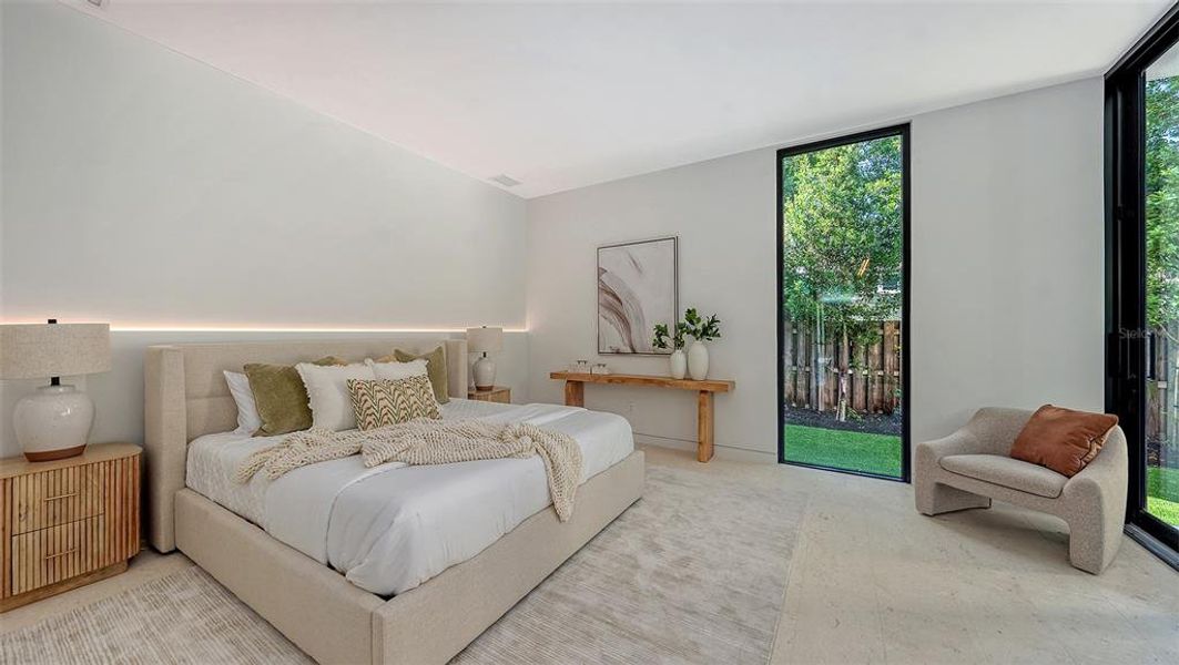 Furnished interior view inside a new home in , Sarasota (Image 10). Furnished interior view inside a new home in , Sarasota (Image 10).