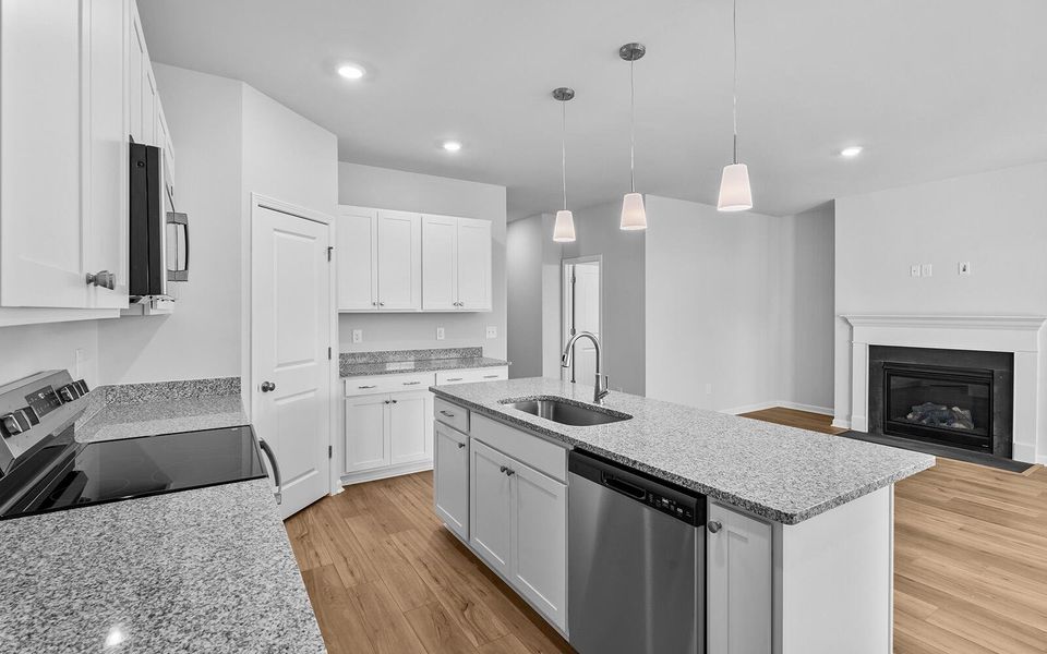 Furnished interior view inside a new home in , Summerville (Image 9).