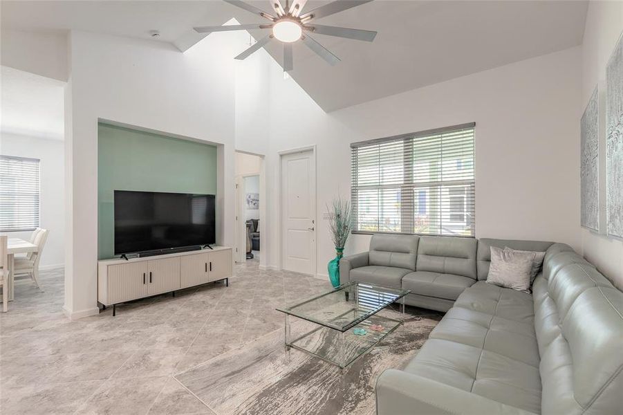 Furnished interior view inside a new home in , Daytona Beach (Image 22).