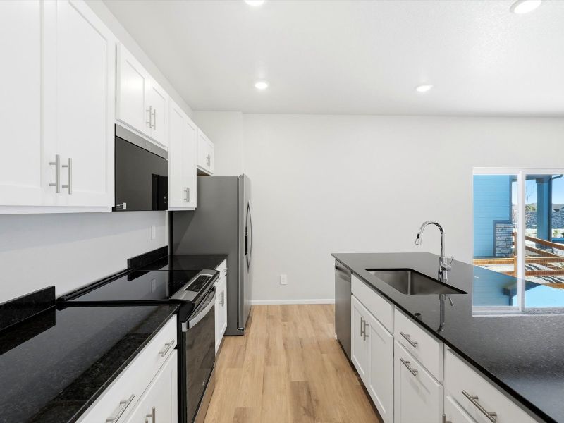 Furnished interior view inside a new home in York Station, Thornton (Image 4).