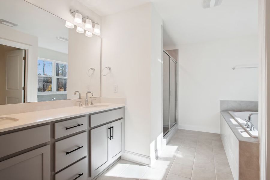 Representative furnished interior of a home built from the Fontana by Caruso Homes in Rolling Meadows, Mooresville (Image 19). Representative furnished interior of a home built from the Fontana by Caruso Homes in Rolling Meadows, Mooresville (Image 19).