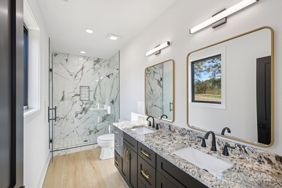 Furnished interior view inside a new home in , Mooresville (Image 11).