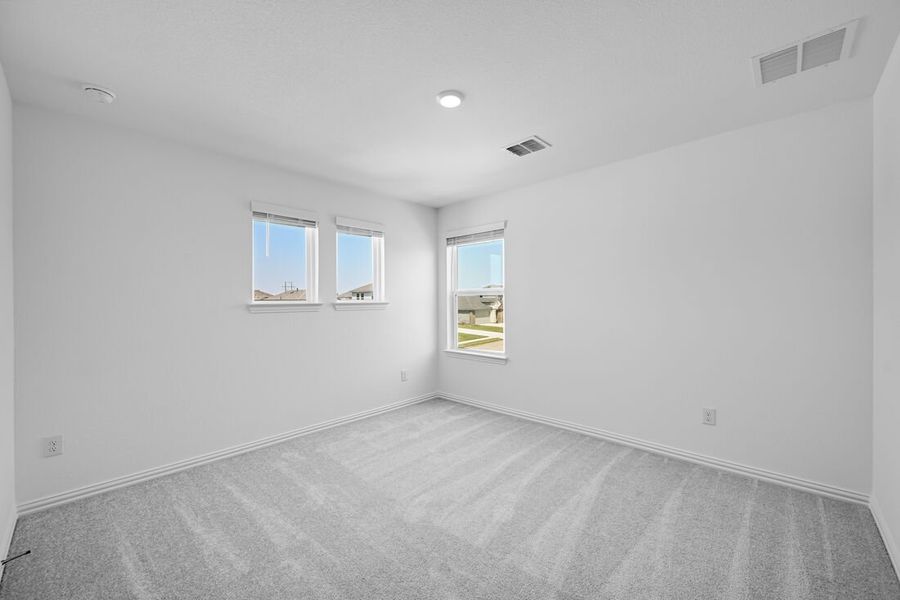 Spacious, unfurnished interior of a new home in River Ridge, Crandall (Image 12). Spacious, unfurnished interior of a new home in River Ridge, Crandall (Image 12).